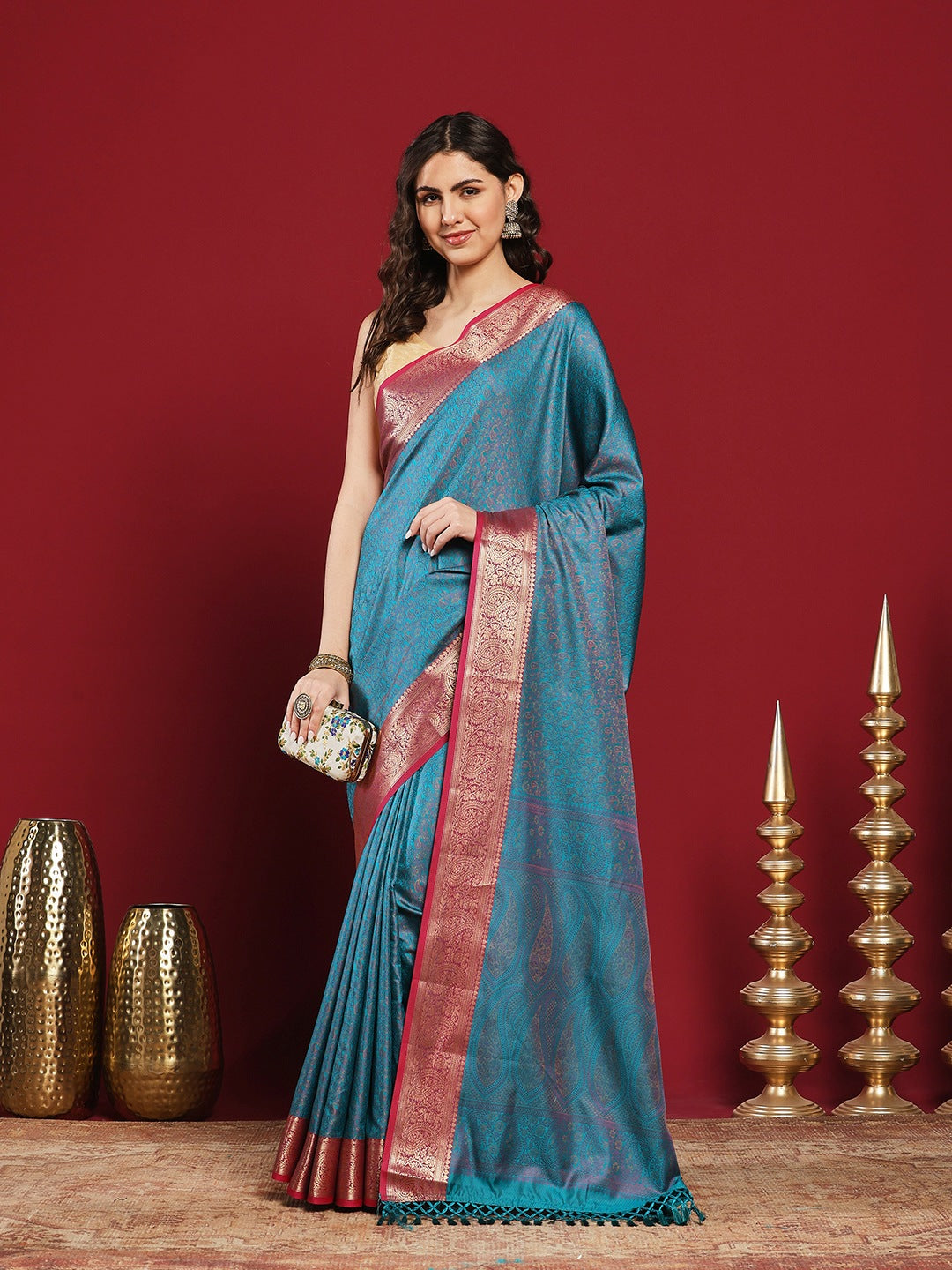 Woven Design Art Silk Saree
