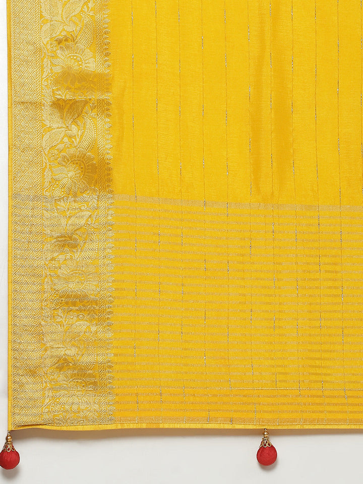 Embroidered Handloom Saree