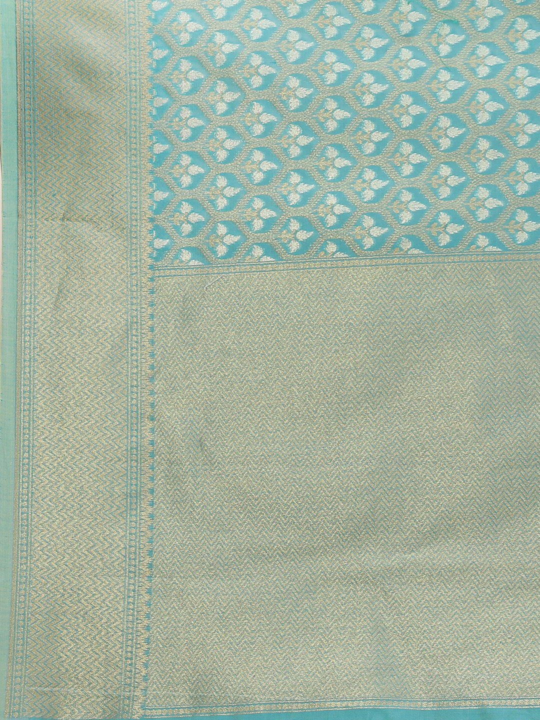 Zari Jaal Cotton Woven Saree