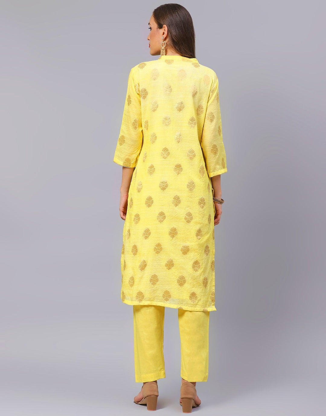 Straight Cotton Printed Salwar Kameez Stitched Suit