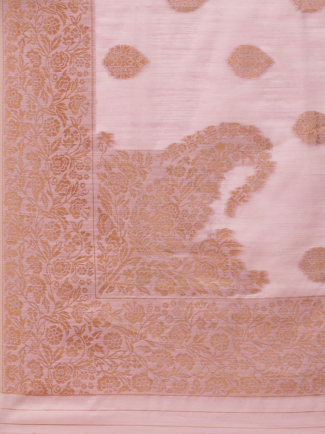 Zari Booti Woven Cotton Saree
