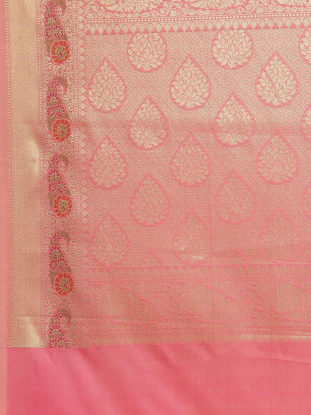 Zari Jaal Cotton Woven Saree