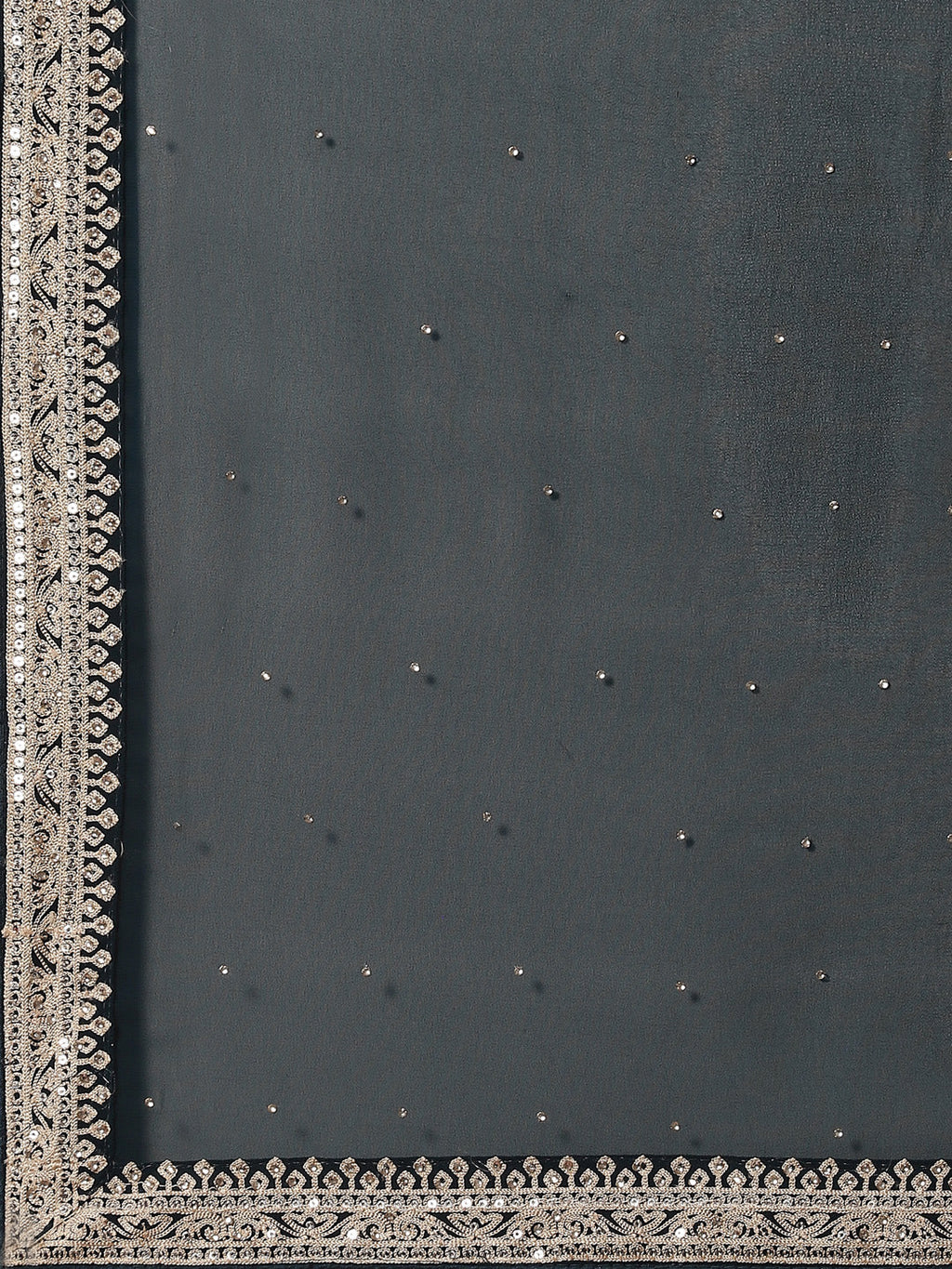Embroidered Georgette Saree