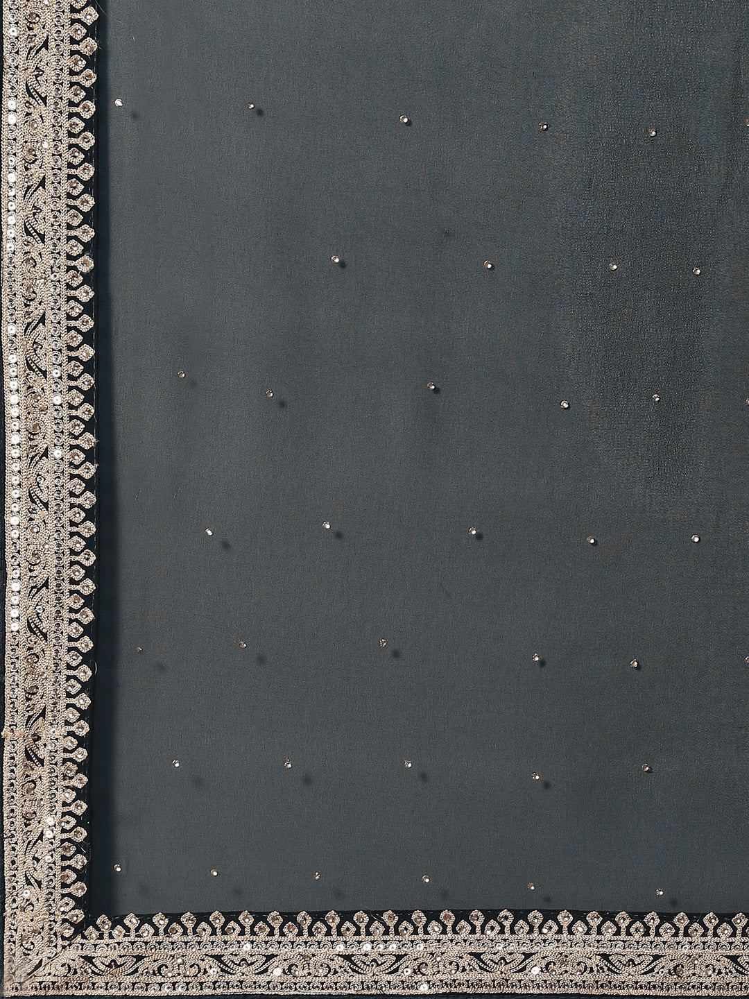 Embroidered Georgette Saree