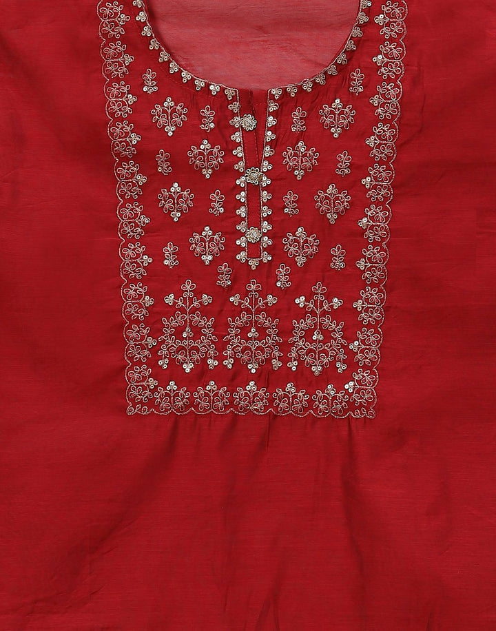 Chanderi Suit Set