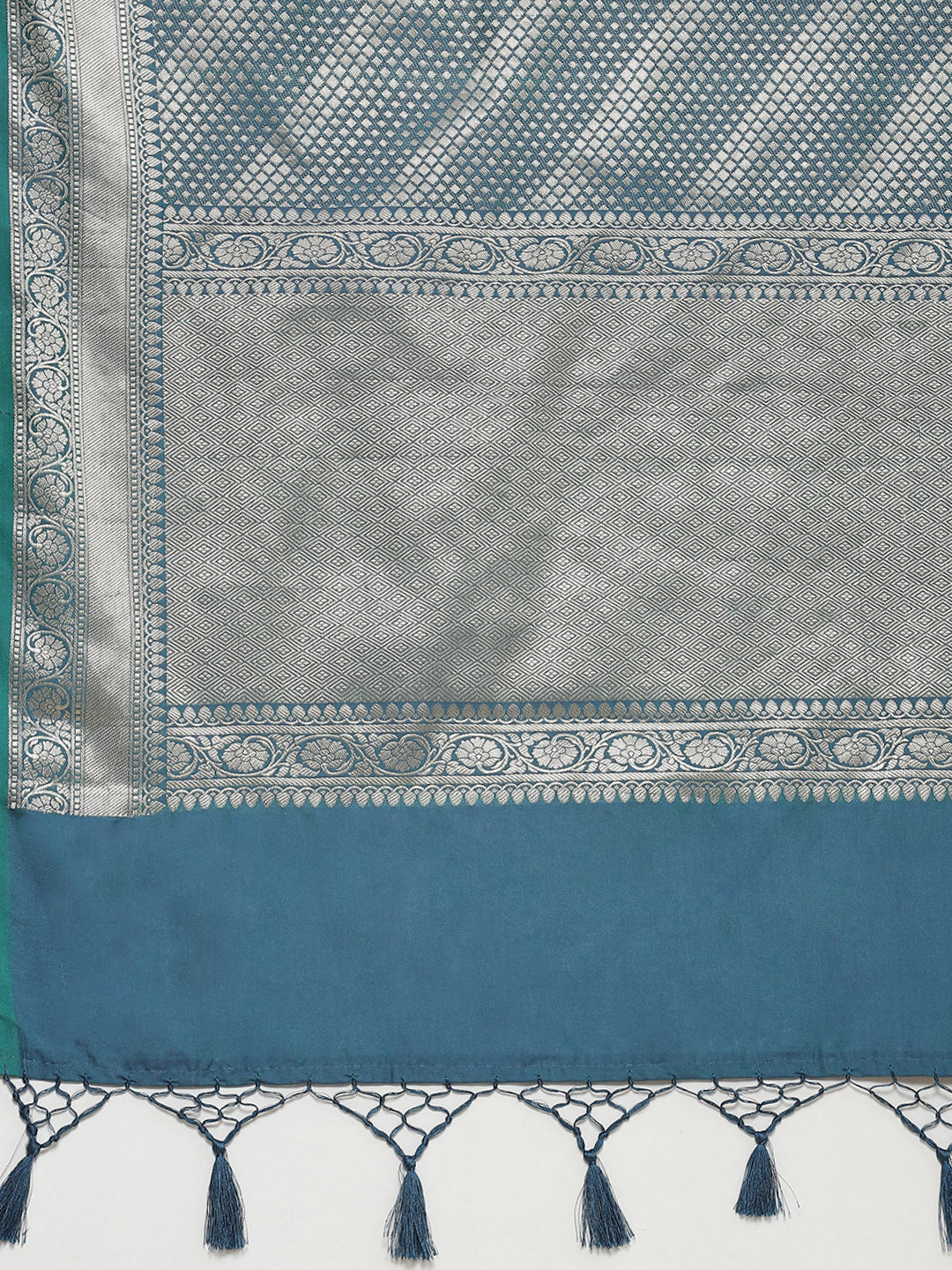 Zari Jaal Woven Banarsi Saree