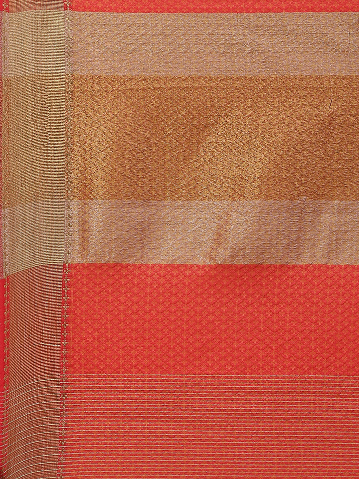 Jacquard Zari Work Woven Art Handloom Saree