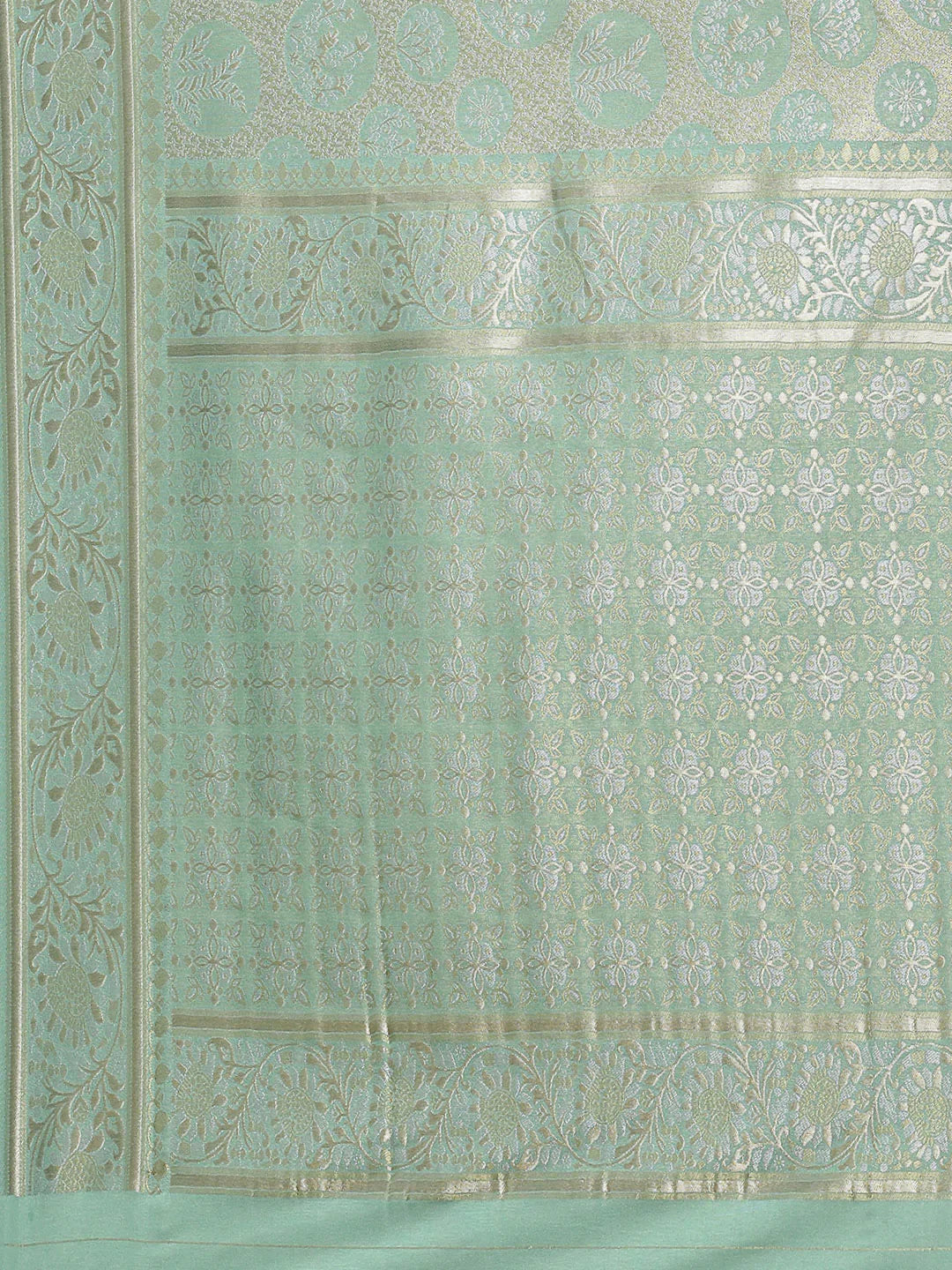 Zari Border Art Handloom Woven Saree