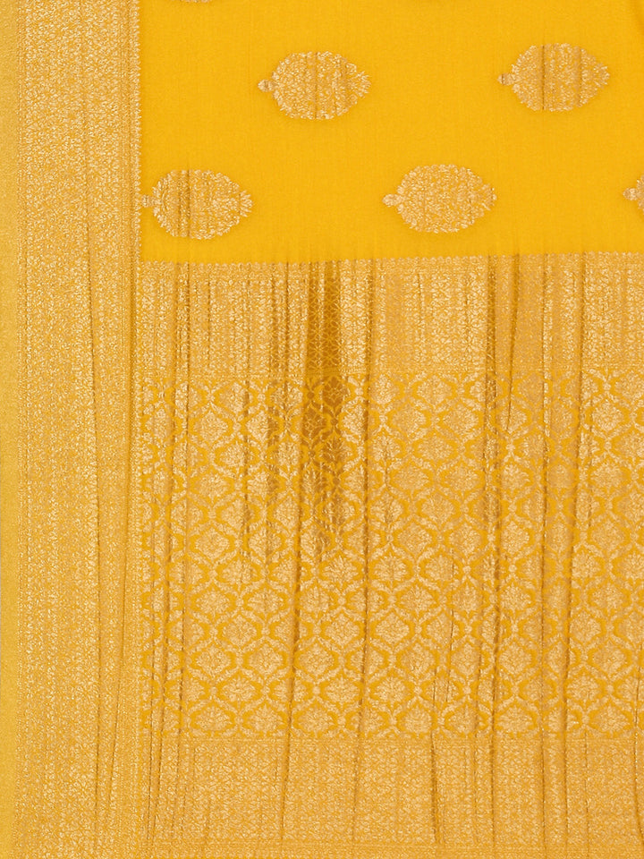 Zari Border Woven Art Tussar Saree