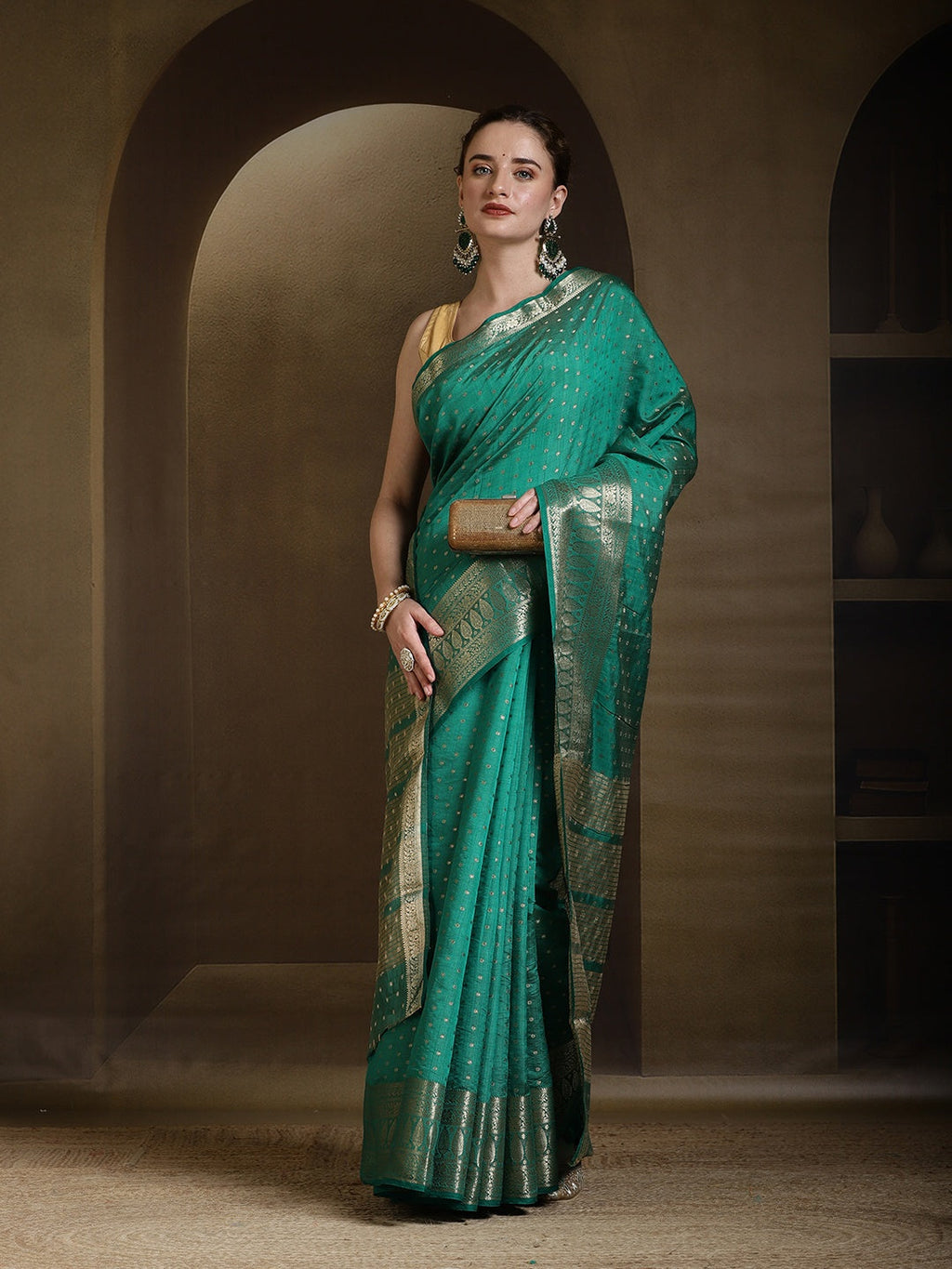 Woven Design Art Silk Saree