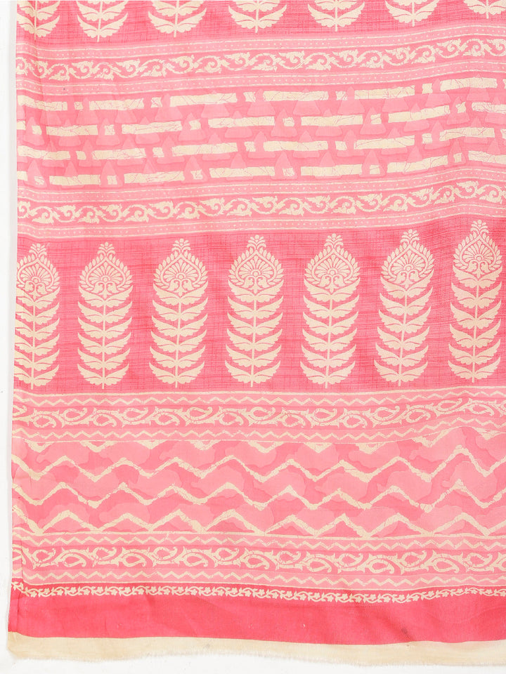 Printed Cotton Saree