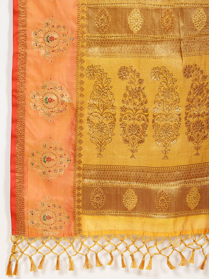 Zari Woven Cotton Saree