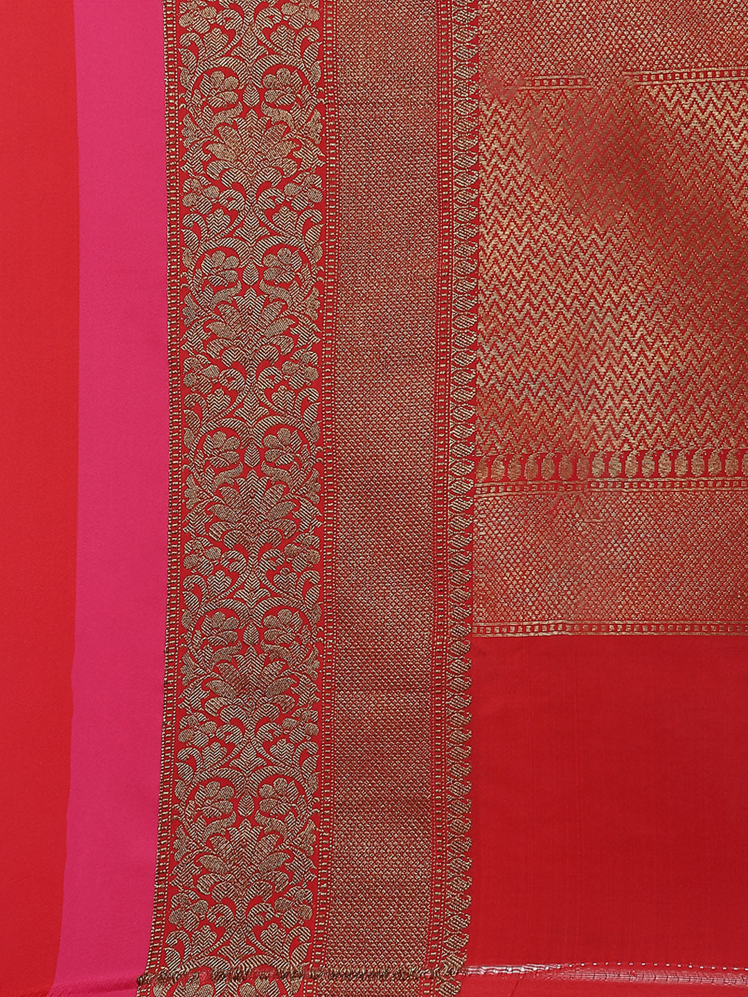 Zari Border Booti Cotton Woven Saree