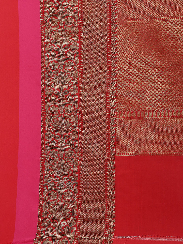 Zari Border Booti Cotton Woven Saree