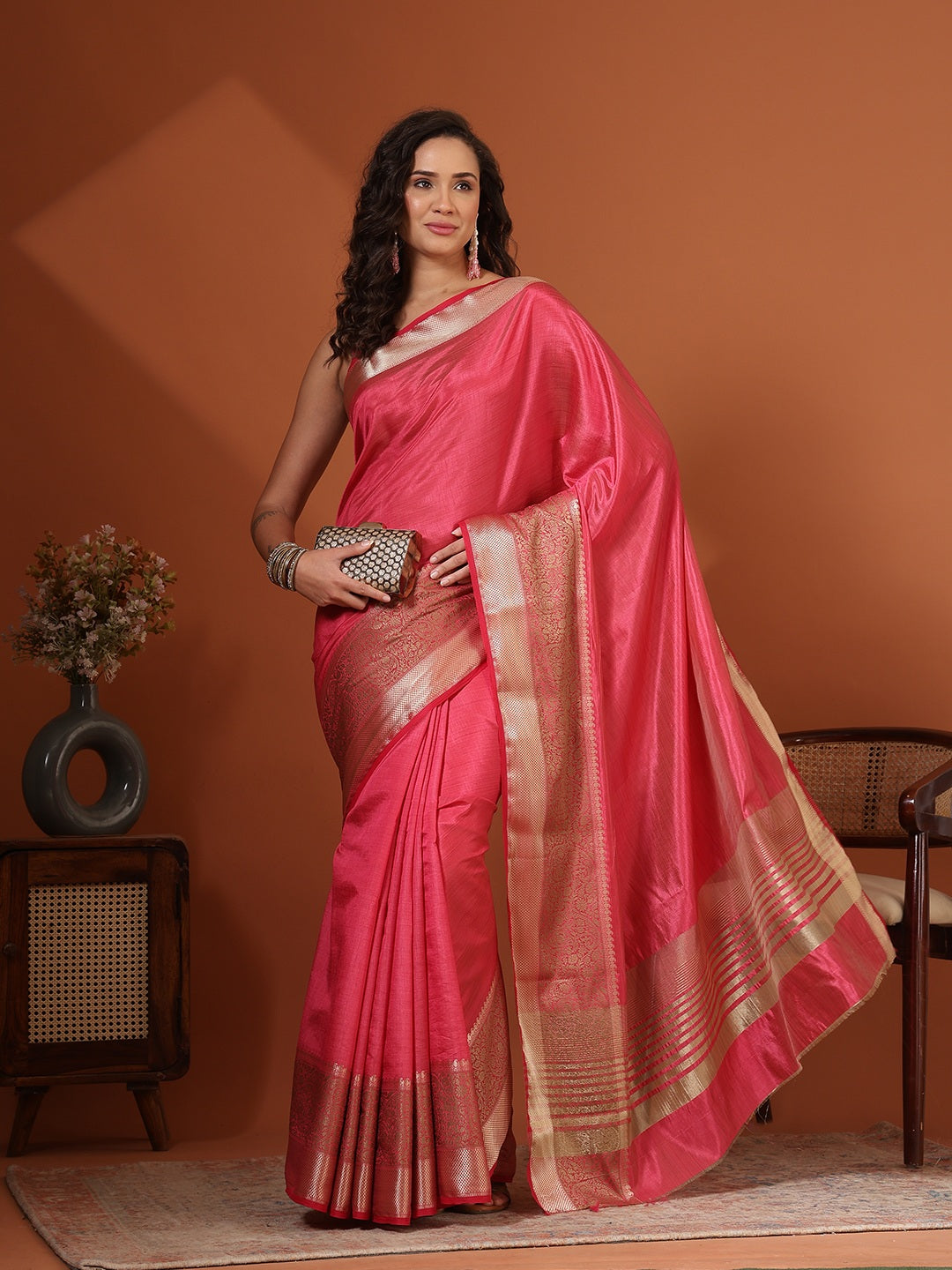 Woven Design Art Silk Saree
