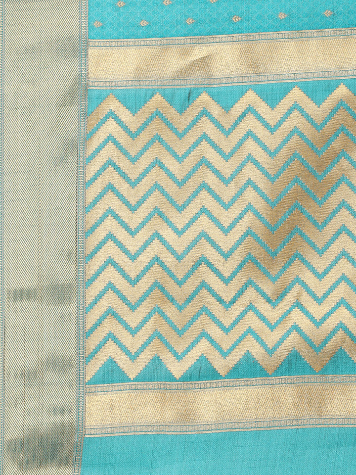 Zari Booti Handloom Woven Saree