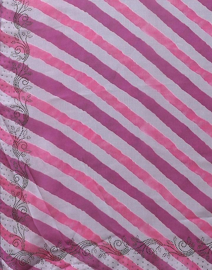 Satin Printed Saree
