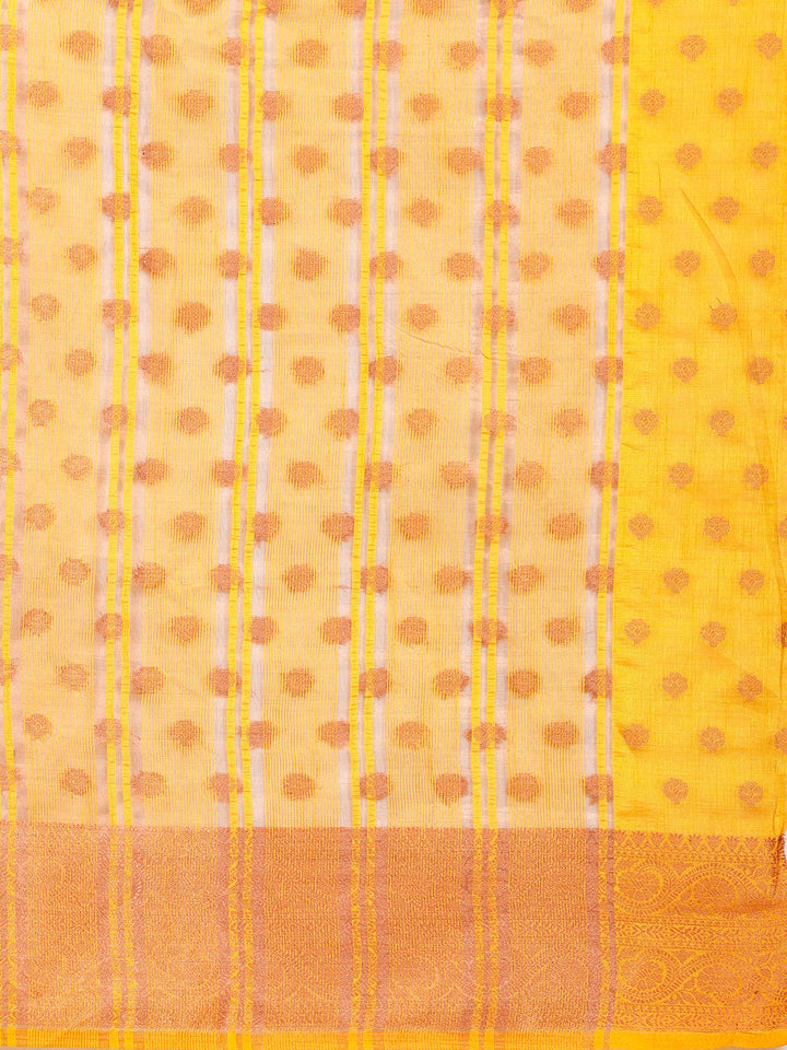 Zari Border Handloom Woven Saree