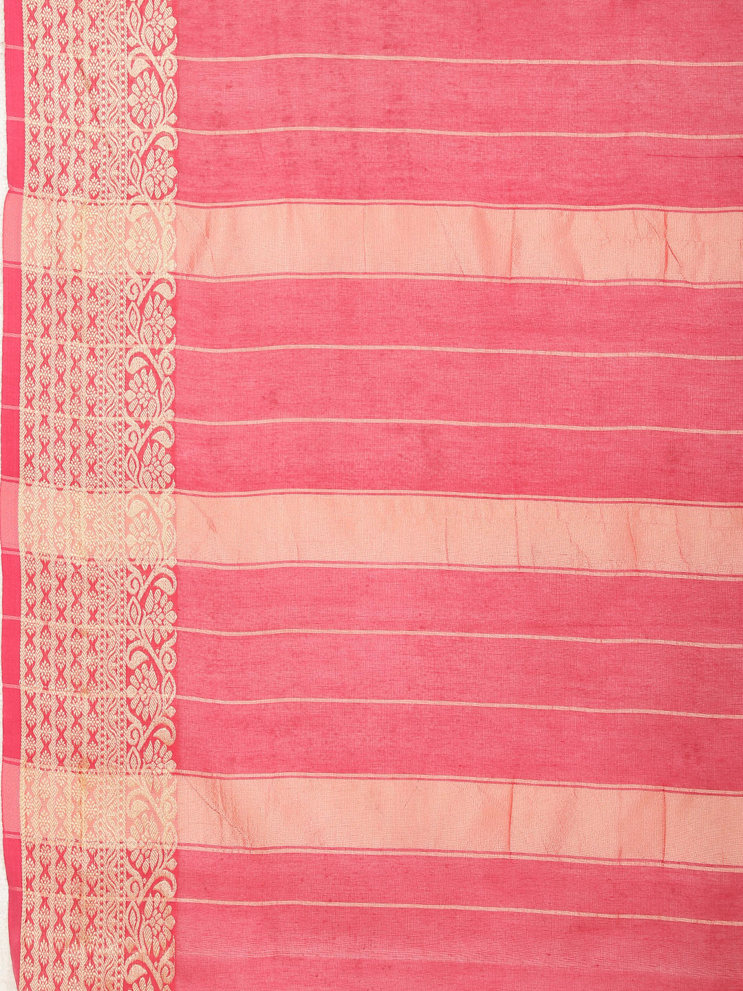 Resham Border Woven Cotton Saree
