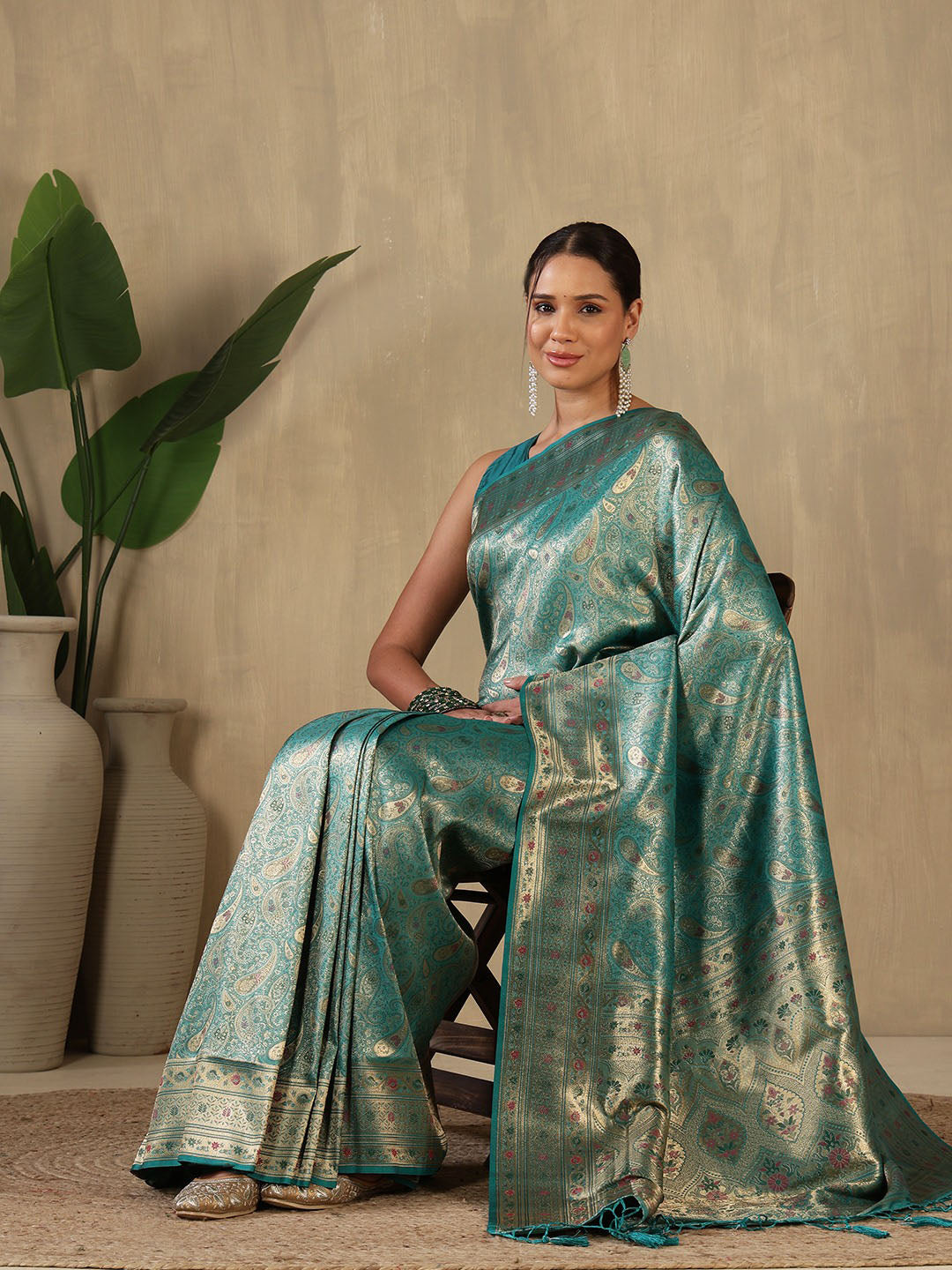 Woven Design Art Silk Saree