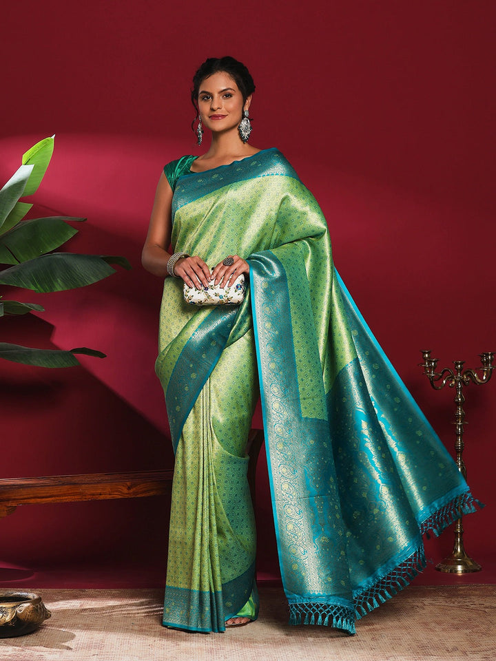 Woven Design Art Silk Saree