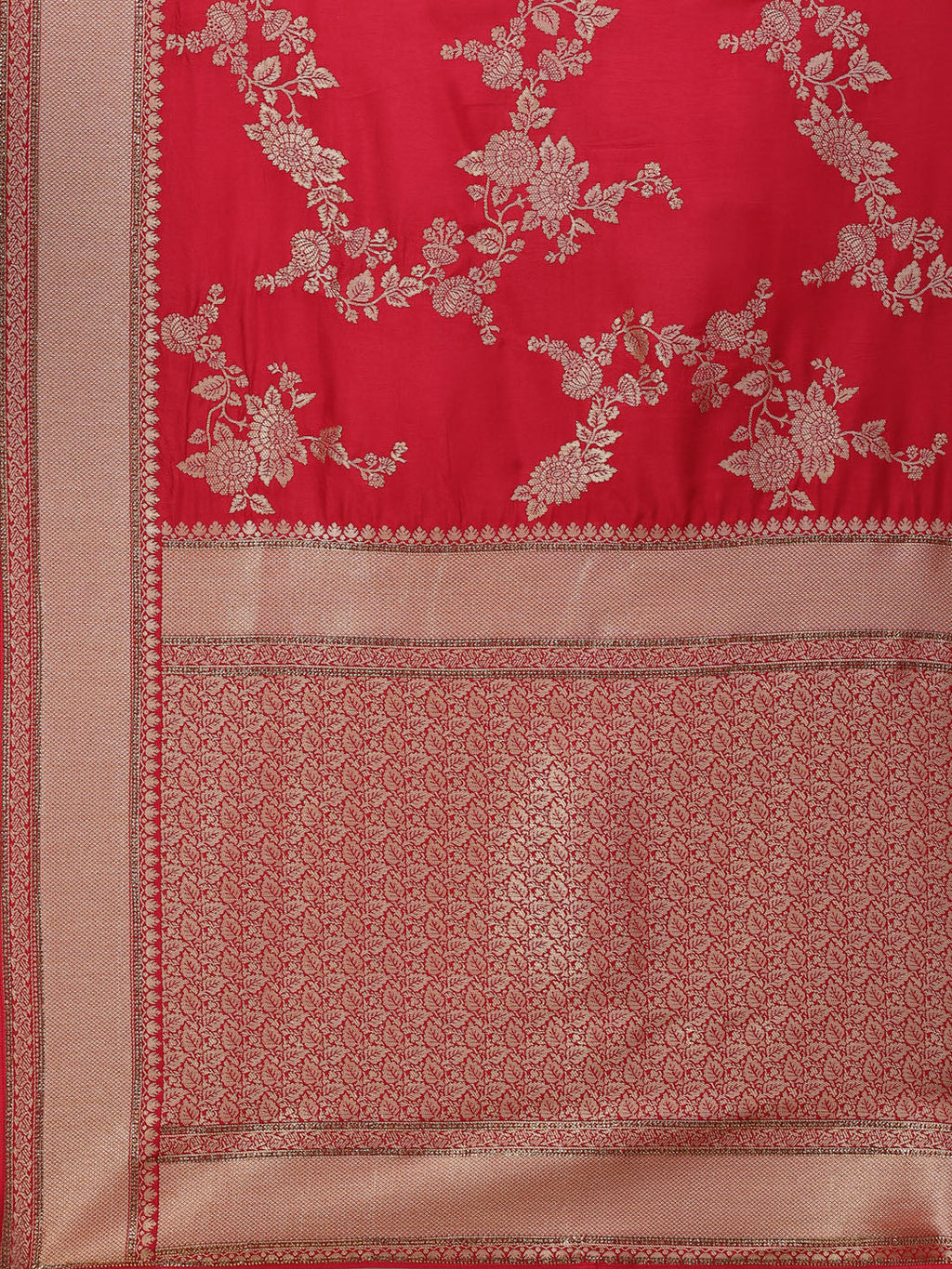 Zari Jaal Banarasi Embroidered Saree