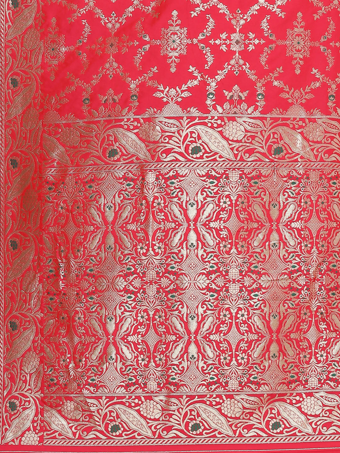 Zari Jaal Woven Art Silk Banarsi Saree