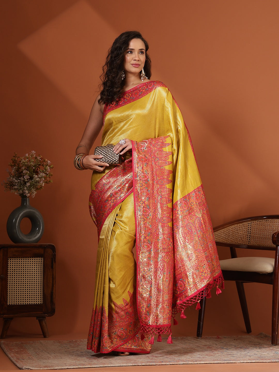 Woven Design Dola Silk Saree