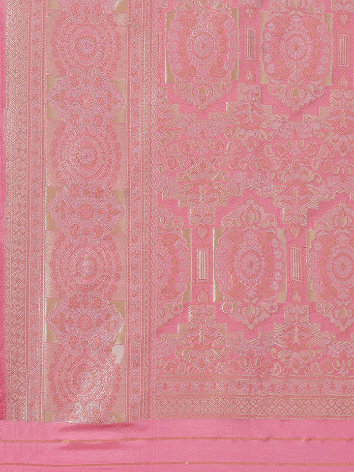 Zari Jaal Handloom Woven Saree
