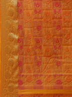 Floral Zari Jaal Handloom Woven Saree