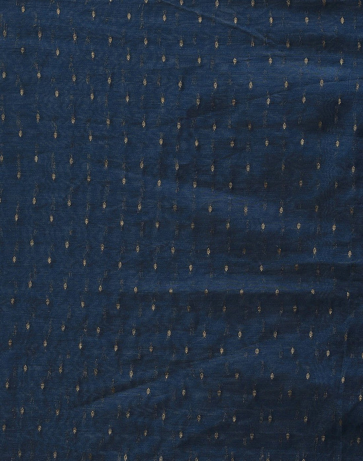 Chanderi Suit Piece With Embroidered Dupatta