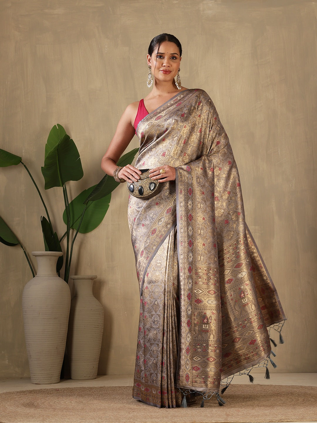 Woven Design Art Silk Saree