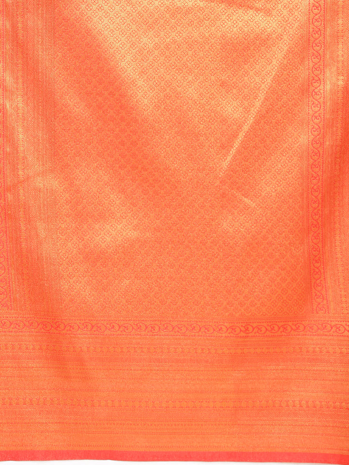 Zari Jaal Woven Handloom Saree