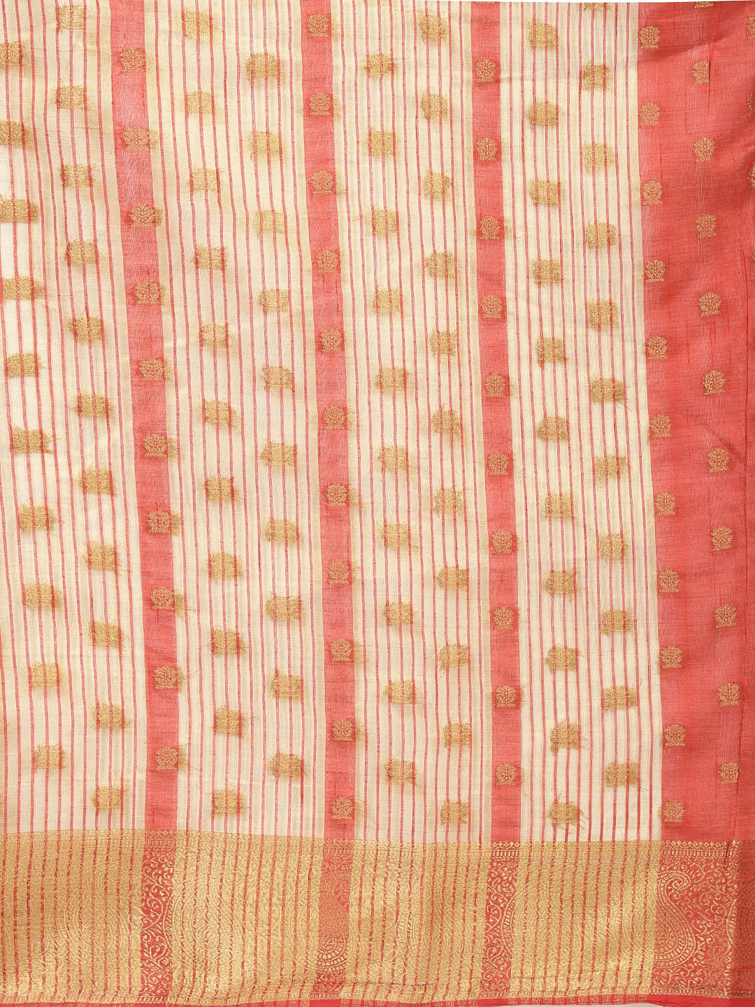 Zari Border Woven Handloom Saree