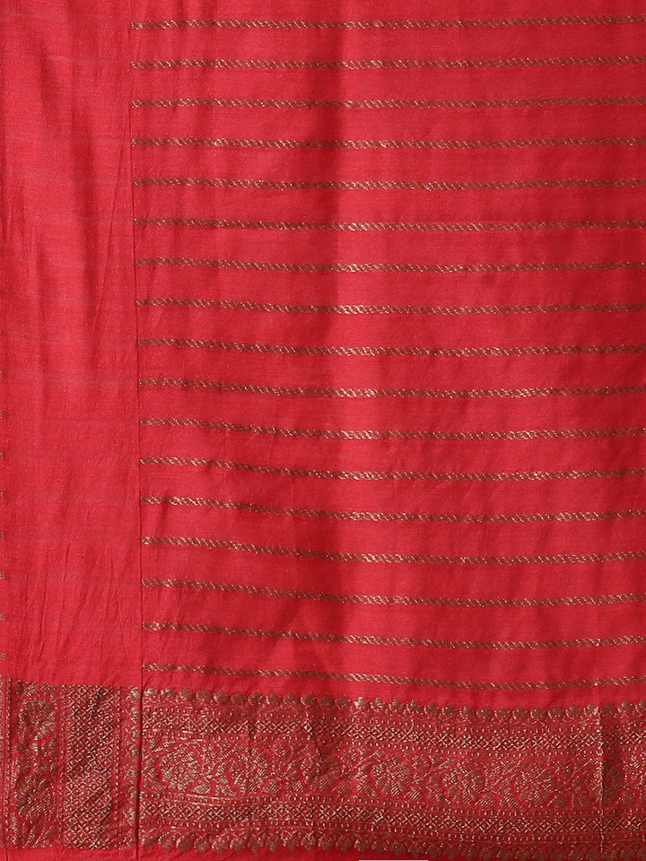 Antique Booti Banarasi Woven Saree