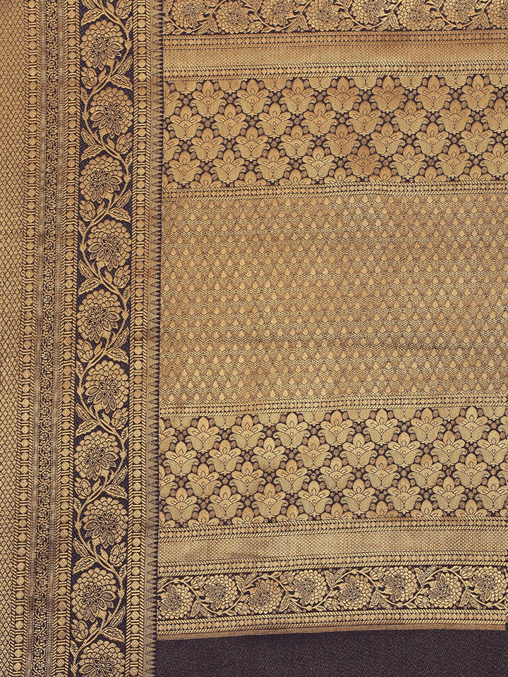 Art Handloom Saree with Zari Border Booti