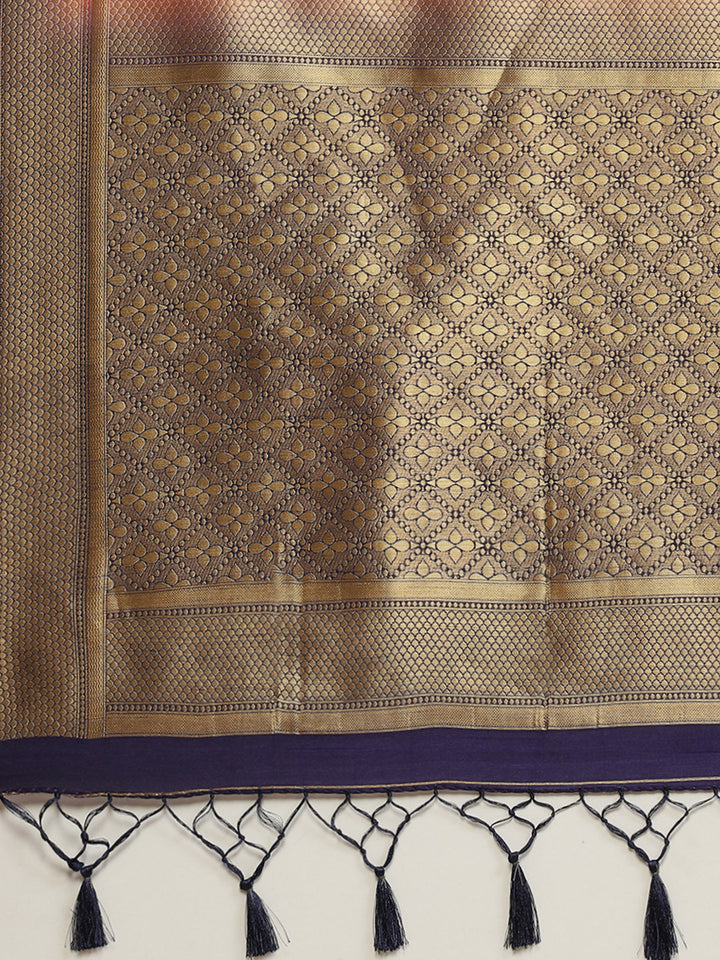 Bandhej Handloom Woven Saree