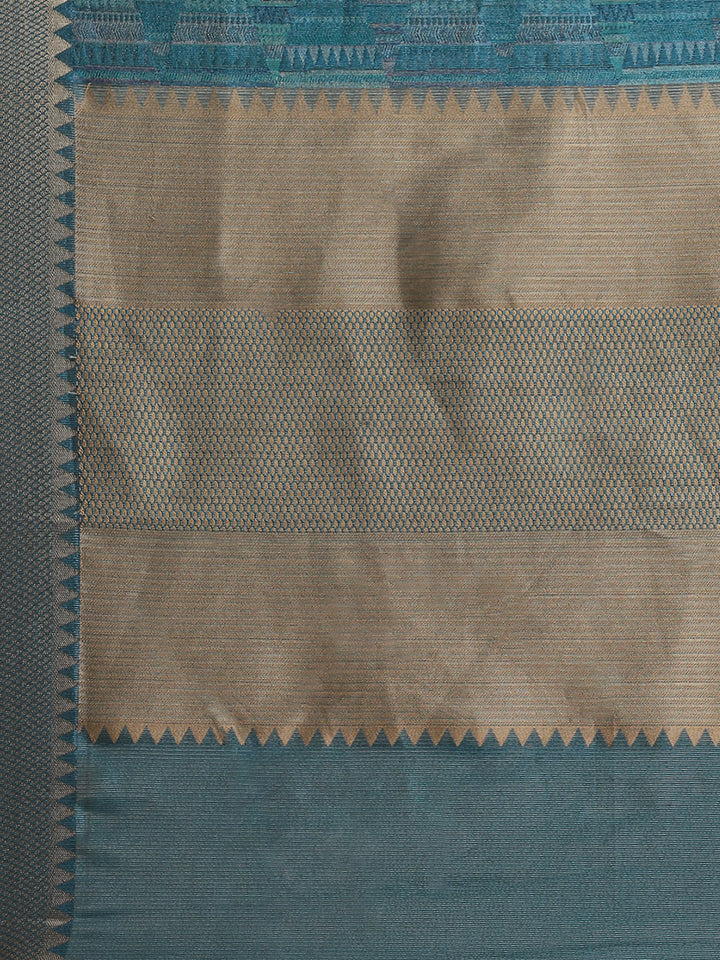 Zari Jaal Cotton Woven Saree