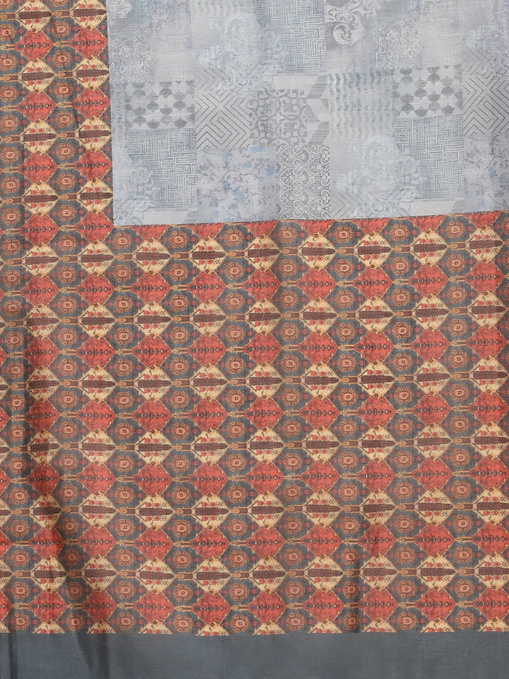 Digital Printed Handloom Saree