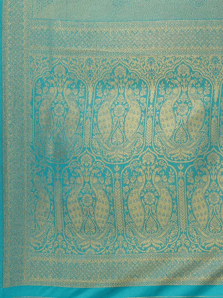 Zari Jaal Handloom Woven Saree
