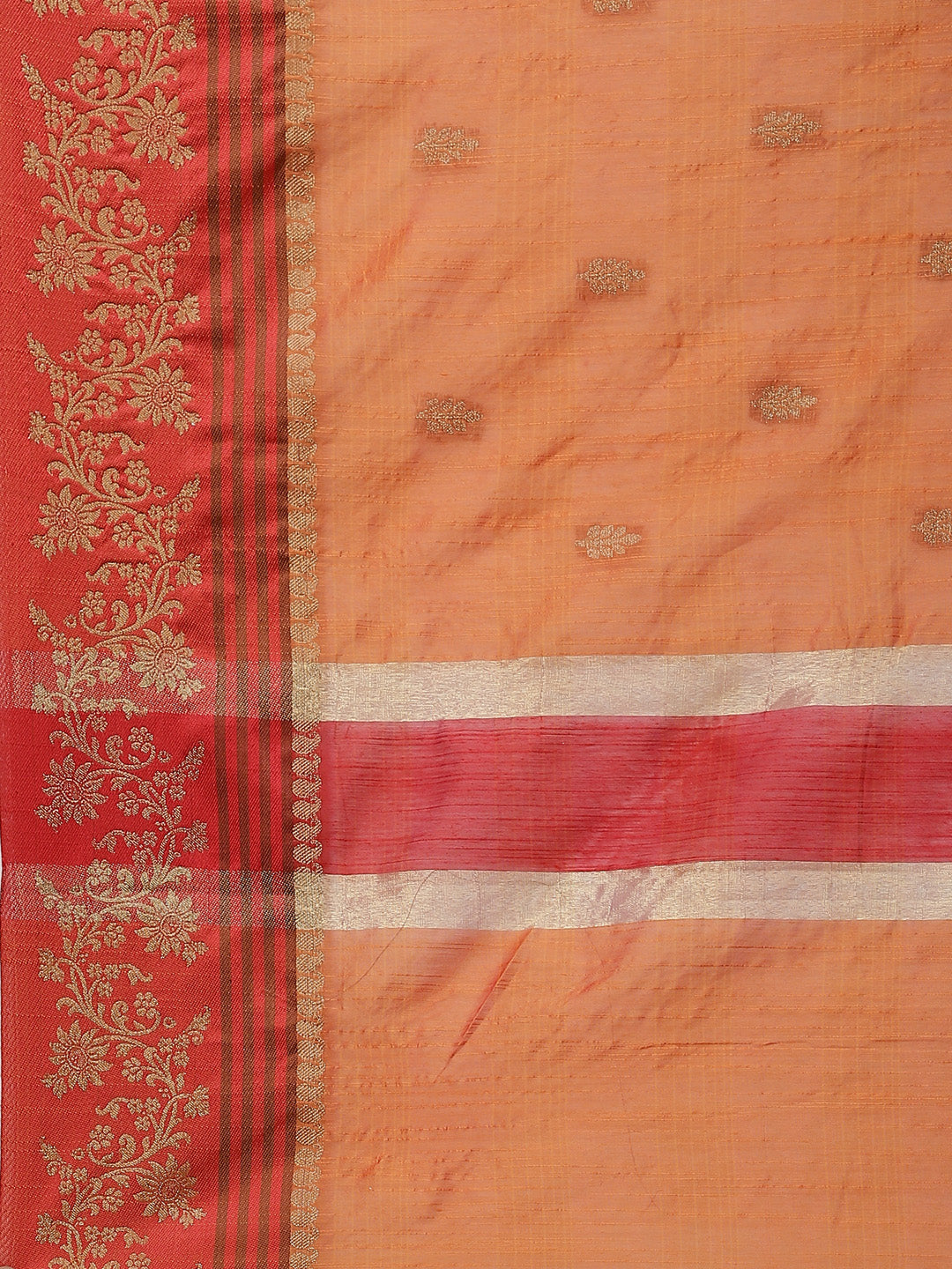 Zari Border Cotton Woven Saree