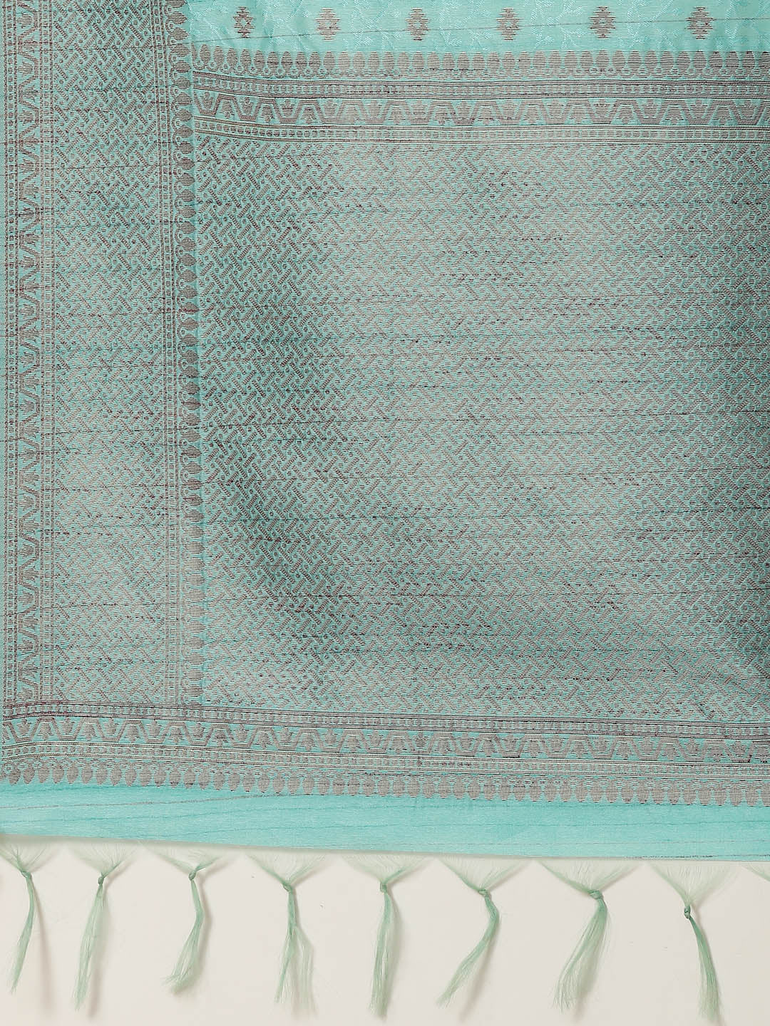 Zari Booti Tussar Woven Saree