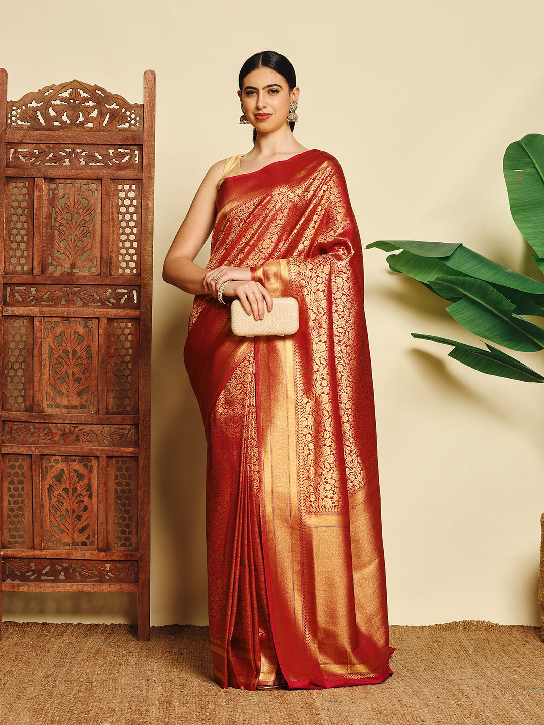 Woven Design Art Silk Saree