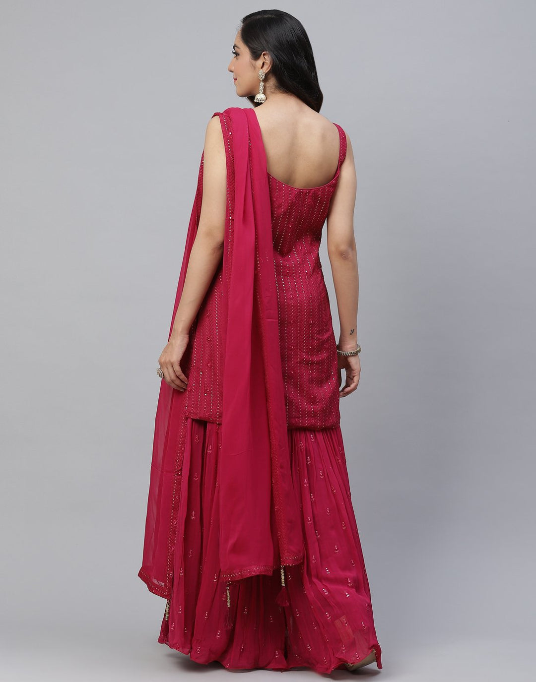 Stitched Georgette Salwar Kameez
