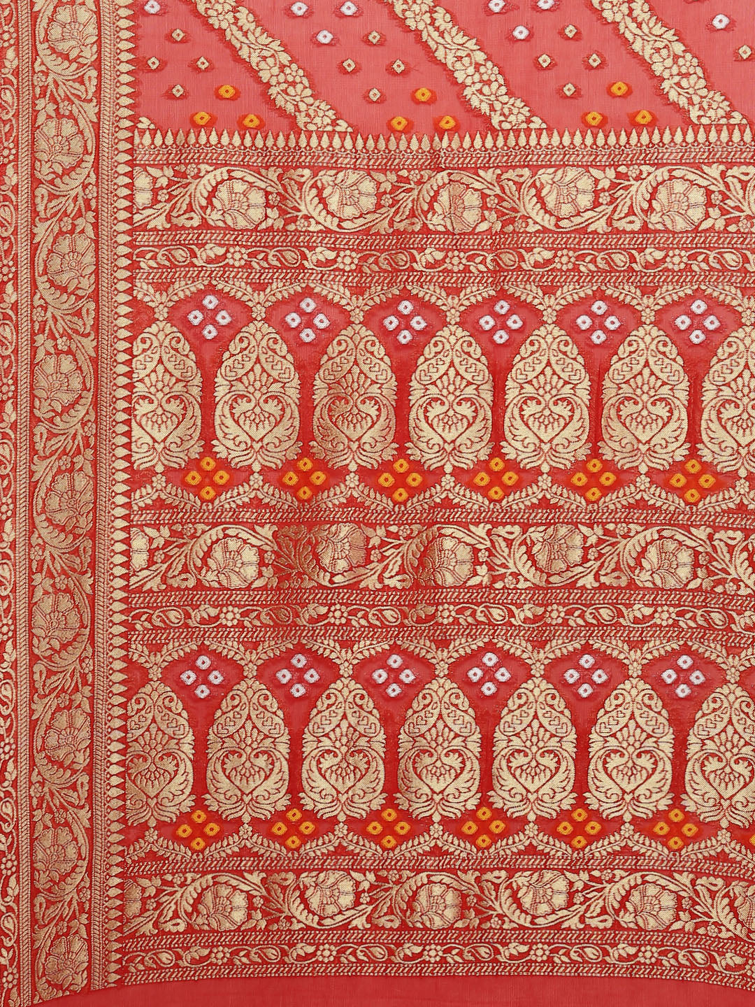 Gharchola Banarasi Plain Saree