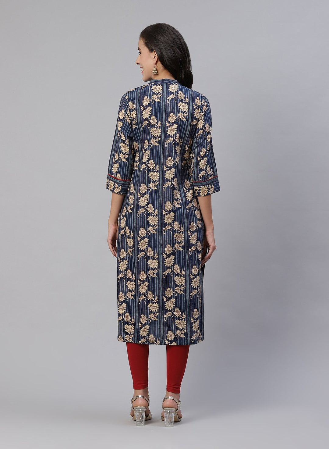 Embroidered Cotton Kurti