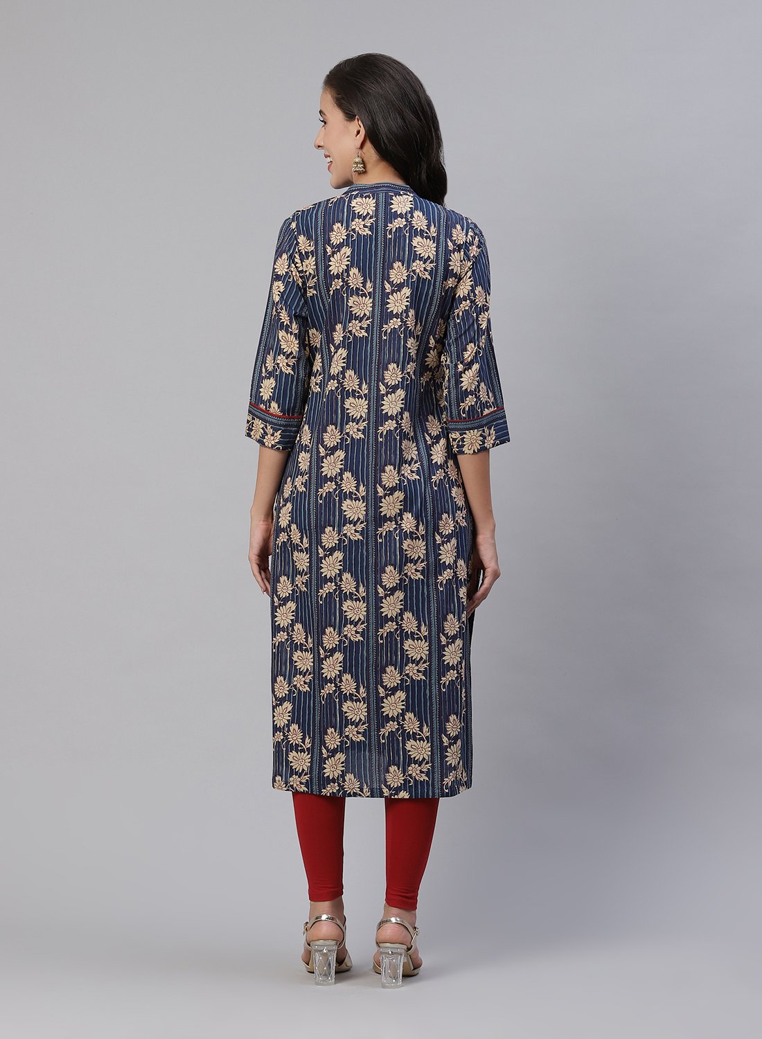 Embroidered Cotton Kurti