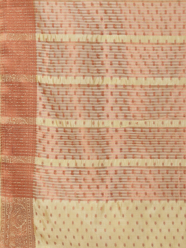 Zari Booti Woven Handloom Saree