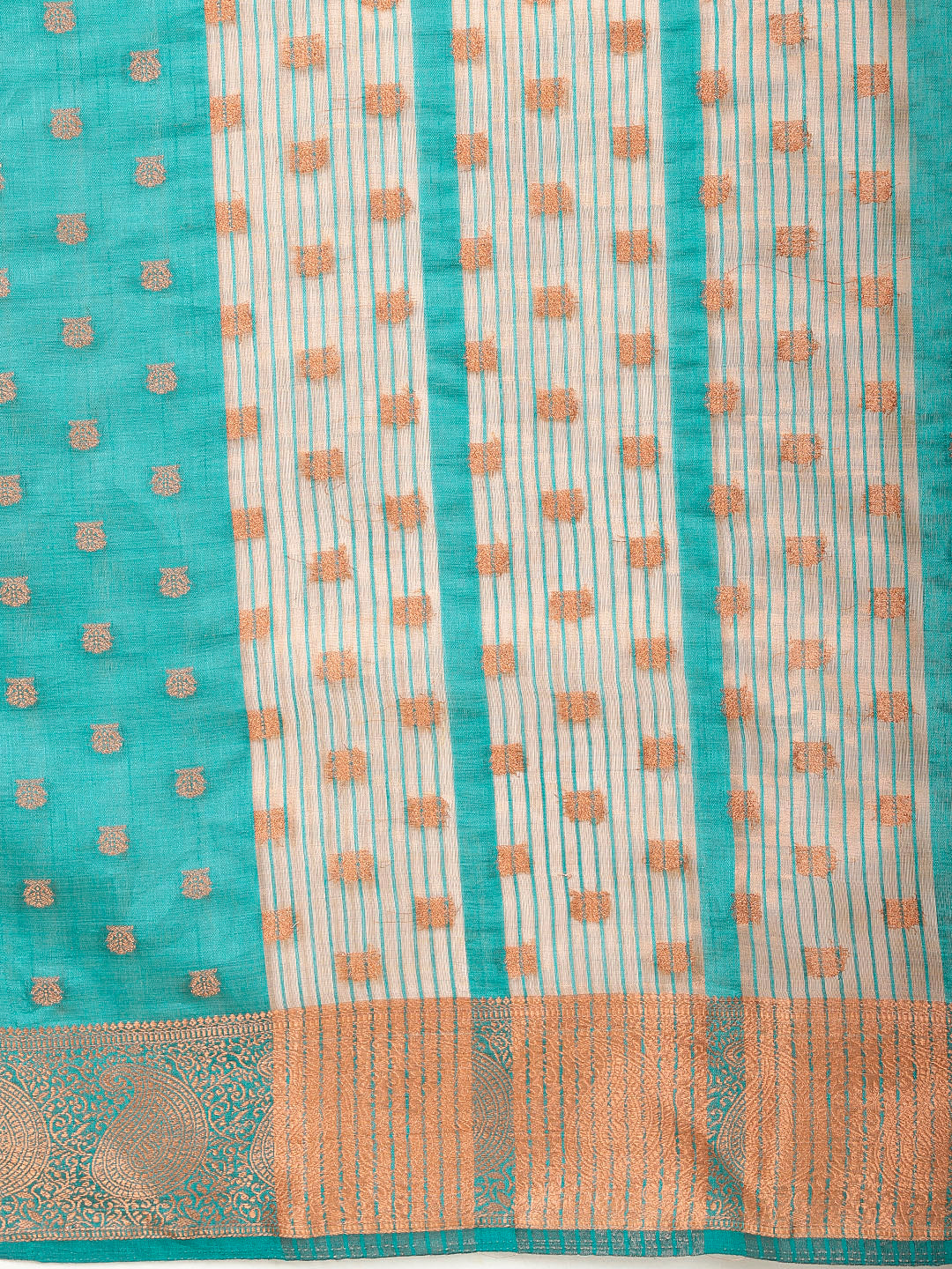 Zari Border Woven Handloom Saree