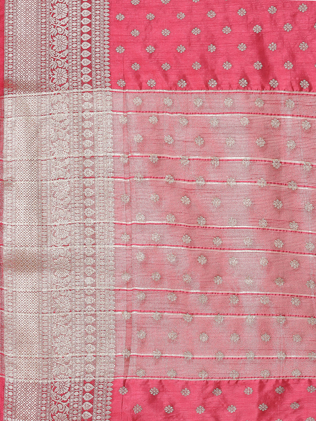 Zari Booti Handloom Woven Saree